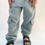 Unisex Kids Muslin Pants