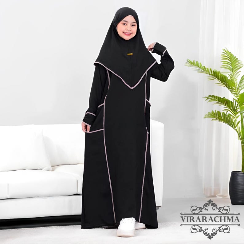 il_794xN.6910875323_m7fi.jpg Girls Hijab Abaya Set - Image 1