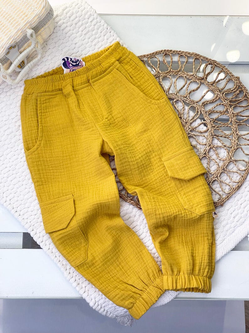 il_794xN.6912192619_o1m6.jpg Kids Muslin Joggers - Image 1