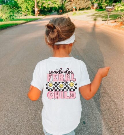 Feral Child Retro Toddler Shirt