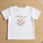 Still Growing Floral T-Shirt